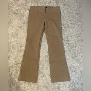 The Limited Khaki Tan Boot Cut Pants